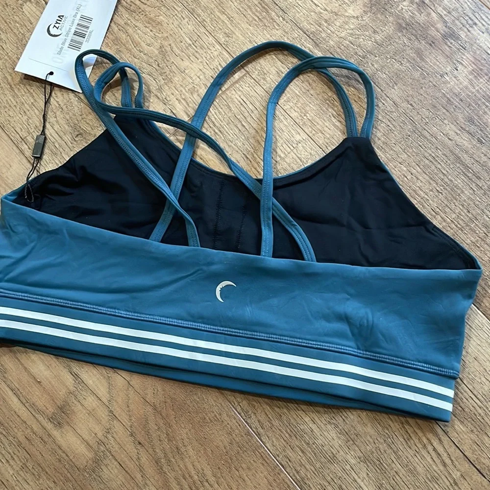 Zyia Active slate blue luxe bra XL - Picture 2 of 4